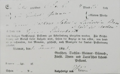 Stadtarchiv Weimar, 60 10-5/14, Postkarte, ohne Datum