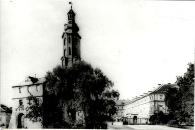 Stadtarchiv Weimar, 60 10-5/1 Bd. 1, Blick auf das Residenzschloss, vor 1913