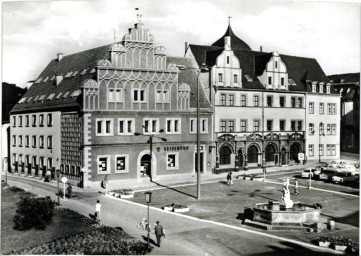 Stadtarchiv Weimar, 60 10-5/3 Bd. 1, Blick auf die Marktostseite, 1975