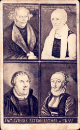 Stadtarchiv Weimar, 60 10-5/18, Porträt Familie Luther, ohne Datum