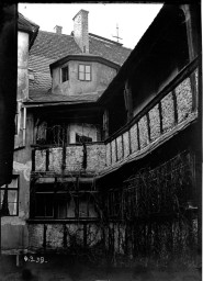 Stadtmuseum Weimar, Eichhorn 216 (K I 022b B), Blick in den Hinterhof Rittergasse 5–9, 1939