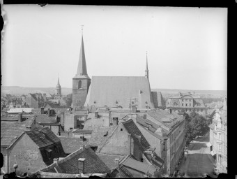 Stadtmuseum Weimar, Eichhorn 280 (K I 035 A), Blick nach Norden in die Kaufstraße, um 1940