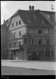 Stadtmuseum Weimar, Eichhorn 466 (K I 101 A), Blick auf das Haus »Fürstenplatz 4«, 1939