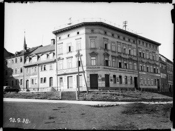 Stadtmuseum Weimar, Eichhorn 510 (K II 002a A), Blick auf das Haus Jakobsplan 6, 1938