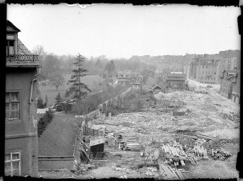 Stadtmuseum Weimar, Eichhorn 532 (K II 006 B), Blick über den Viadukt auf die Asbachstraße, 1936