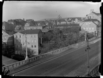 Stadtmuseum Weimar, Eichhorn 534 (K II 006 D), Blick auf den Viadukt Richtung Ettersburger Straße, 1936