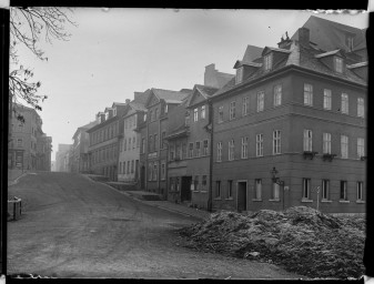 Stadtmuseum Weimar, Eichhorn 542 (K II 009 A), Blick in den Kettenberg bis zur Breitenstraße/Rollgasse, 1936