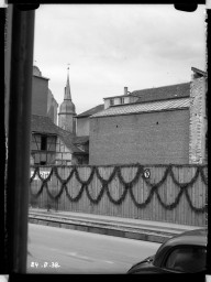 Stadtmuseum Weimar, Eichhorn 590 (K II 021 A), Blick auf die Baustelle Adolf-Hitler-Straße 2, 1938