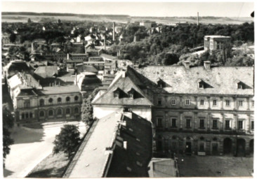 Stadtarchiv Weimar, 60 10-1/1, Blick vom Schloss in Richtung Norden, um 1950