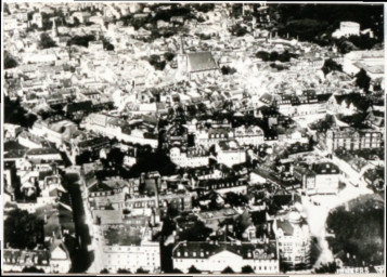 Stadtarchiv Weimar, 60 10-1/1, Blick von Süden auf die Innenstadt, um 1930