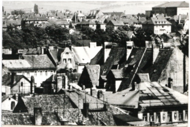 Stadtarchiv Weimar, 60 10-1/1, Blick von Süden in Richtung Graben, ohne Datum