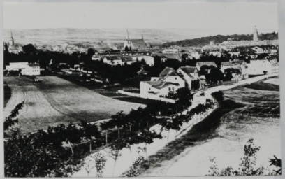 Stadtarchiv Weimar, 60 10-1/1, Blick von Südwesten in Richtung Herderkirche, um 1865