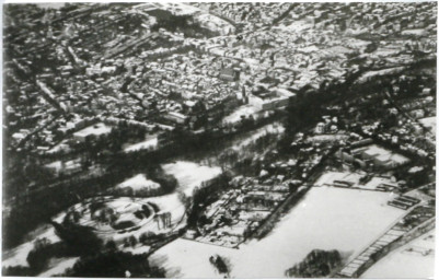 Stadtarchiv Weimar, 60 10-1/1, Blick von Südosten auf die Innenstadt, ohne Datum