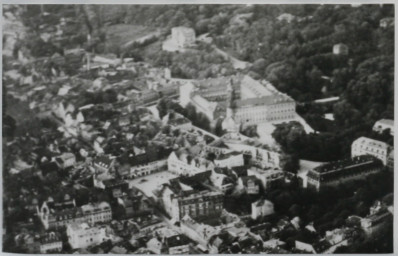 Stadtarchiv Weimar, 60 10-1/1, Blick von Südosten auf die Altstadt, ohne Datum