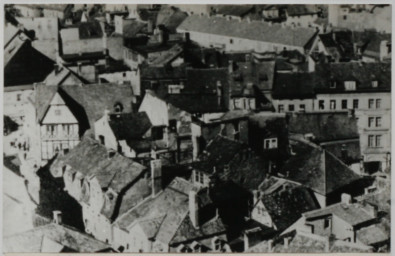 Stadtarchiv Weimar, 60 10-1/1, Blick vom Schlossturm in Richtung Westen, ohne Datum