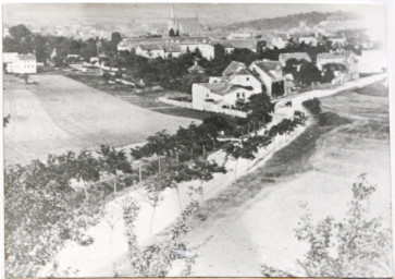 Stadtarchiv Weimar, 60 10-1/1, Blick von Südwesten in Richtung Herderkirche, 1885