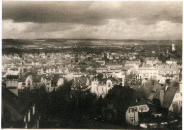 Stadtarchiv Weimar, 60 10-1/1, Blick von Süden auf die Innenstadt, ohne Datum