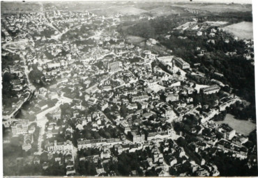 Stadtarchiv Weimar, 60 10-1/1, Blick von Süden auf die Innenstadt, um 1910