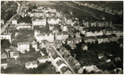 Stadtarchiv Weimar, 60 10-1/1, Blick von Osten in Richtung Berkaer Bahnhof, um 1920