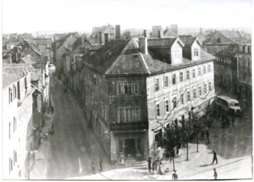 Stadtarchiv Weimar, 60 10-1/1, Blick von Norden in die Rollgasse, um 1930