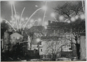 Stadtarchiv Weimar, 60 10-1/1, Blick von Osten auf die Goethe-Oberschule, 1980