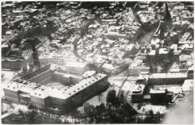 Stadtarchiv Weimar, 60 10-1/1, Blick von Nordosten auf die Altstadt, vor 1945