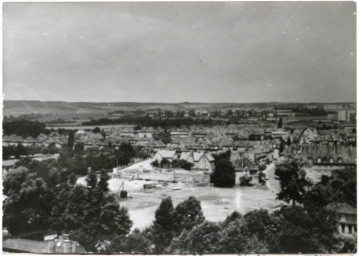 Stadtarchiv Weimar, 60 10-1/1, Blick von Südosten in Richtung Stadion, ohne Datum