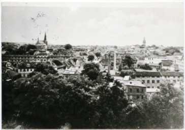 Stadtarchiv Weimar, 60 10-1/1, Blick vom Goethe- und Schiller-Archiv in Richtung Westen, ohne Datum