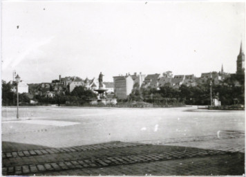 Stadtarchiv Weimar, 60 10-1/1, Blick vom Museumsplatz in Richtung Südosten, um 1910