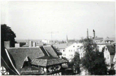 Stadtarchiv Weimar, 60 10-1/1, Blick vom Sophienhaus IIIc in Richtung Nordosten, 1980