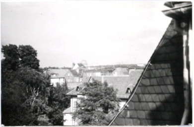 Stadtarchiv Weimar, 60 10-1/1, Blick vom Sophienhaus IIIc in Richtung Norden, 1980