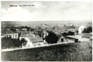 Stadtarchiv Weimar, 60 10-1/1, Blick vom Silberblick in Richtung Nordosten, ohne Datum