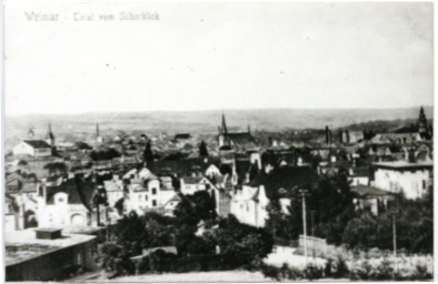 Stadtarchiv Weimar, 60 10-1/1, Blick vom Silberblick in Richtung Nordosten, ohne Datum