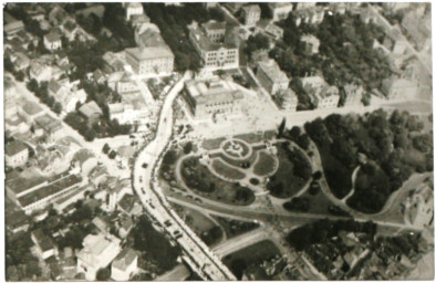 Stadtarchiv Weimar, 60 10-1/1, Blick von Südwesten auf den Museumsplatz, um 1926