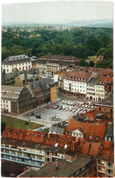 Stadtarchiv Weimar, 60 10-1/1, Blick von Nordwesten auf den Markt, um 1975