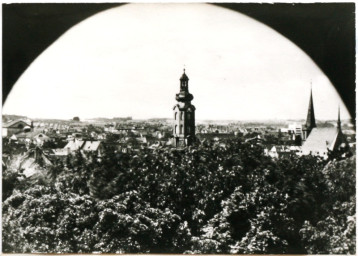 Stadtarchiv Weimar, 60 10-5/1 Bd. 1, Blick von Nordosten in Richtung Residenzschloss, um 1930