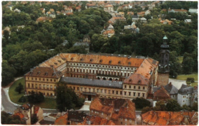 Stadtarchiv Weimar, 60 10-5/1 Bd. 2, Blick von Westen auf das Residenzschloss, um 1980