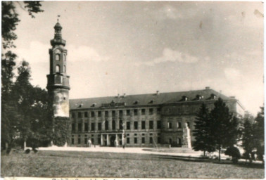 Stadtarchiv Weimar, 60 10-5/1 Bd. 1, Blick vom Reithaus auf das Residenzschloss, nach 1927