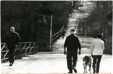 Stadtarchiv Weimar, 60 10-5/1 Bd. 2, Blick von der Sternbrücke in Richtung Osten, wohl 1986