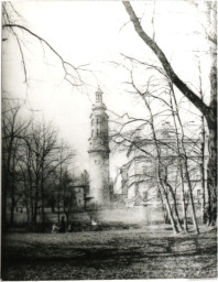 Stadtarchiv Weimar, 60 10-5/1 Bd. 1, Blick vom Stern im Ilmpark auf das Residenzschloss, vor 1913