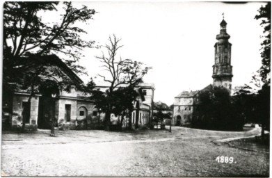 Stadtarchiv Weimar, 60 10-5/1 Bd. 1, Blick in den Fürstenplatz, ohne Datum