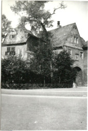 Stadtarchiv Weimar, 60 10-5/1 Bd. 1, Blick vom Schlossplatz auf die Bastille, vor 1945