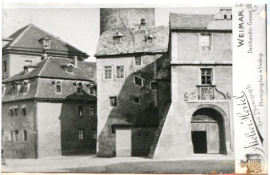 Stadtarchiv Weimar, 60 10-5/1 Bd. 1, Blick auf die sogenannte Bastille, um 1910