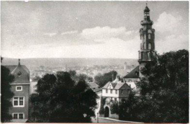 Stadtarchiv Weimar, 60 10-5/1 Bd. 1, Blick auf den Burgplatz, um 1920