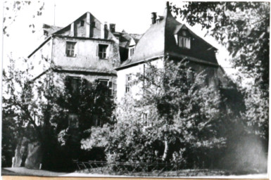 Stadtarchiv Weimar, 60 10-5/1 Bd. 1, Blick vom Schlossplatz auf die sogenannte Bastille, ohne Datum