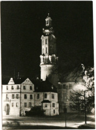 Stadtarchiv Weimar, 60 10-5/1 Bd. 2, Blick vom Platz der Demokratie auf die sogenannte Bastille, um 1970