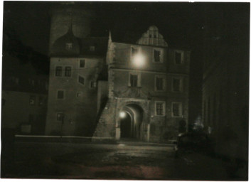 Stadtarchiv Weimar, 60 10-5/1 Bd. 2, Blick vom Grünen Markt auf die sogenannte Bastille, ohne Datum