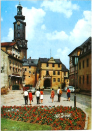 Stadtarchiv Weimar, 60 10-5/1 Bd. 2, Blick vom Grünen Markt auf die sogenannte Bastille, wohl 1973