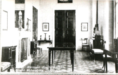 Stadtarchiv Weimar, 60 10-5/1 Bd. 2, Innenaufnahme Residenzschloss, ohne Datum