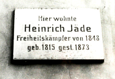 Stadtarchiv Weimar, 60 10-5/10, Gedenktafel am Haus Windischenstraßen 8, 1980